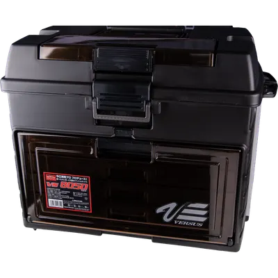 Meiho - Versus 8050 4-Draw Tackle Box (Black)
